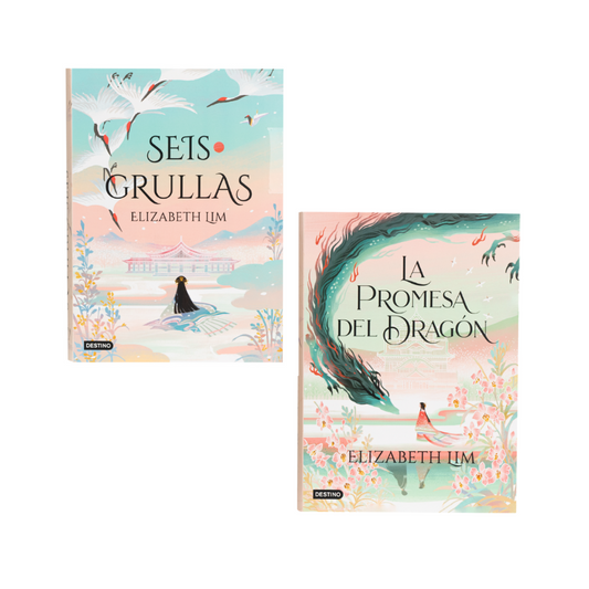 Pack de 2 Libros: Seis Grullas y La Promesa del Dragon