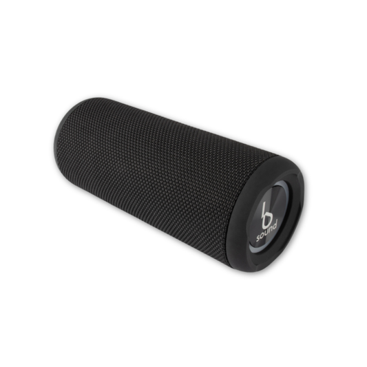 Parlante Bluetooth Impermeable Negro 20W con Luz LED RGB