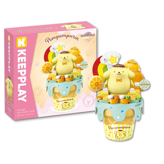 Pompompurin Bloques Armables 114 Piezas