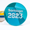 SET 6 POSAVASOS JUEGOS SANTIAGO 2023