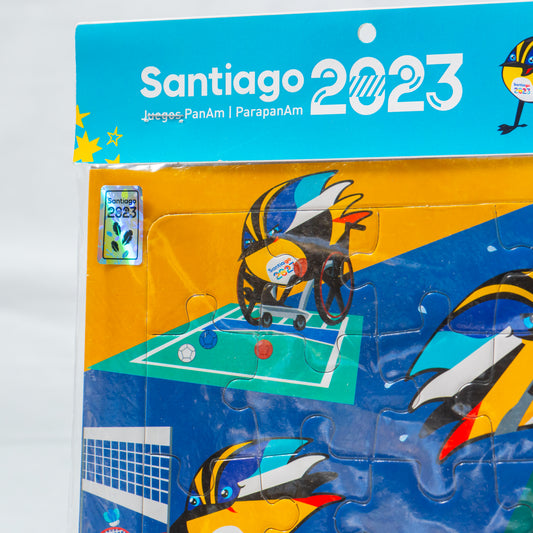 Puzzle 20 Piezas Mascota Juegos Santiago 2023