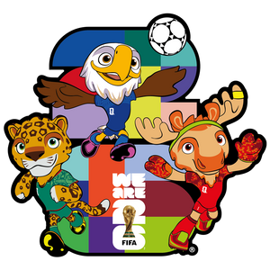 Puzzle 200 Piezas FIFA 2026 Usa/Can/Mex Mascotas M30 Core – Tienda