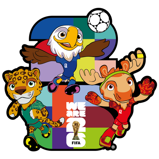 Puzzle 200 Piezas FIFA 2026 Usa/Can/Mex Mascotas M30 Core