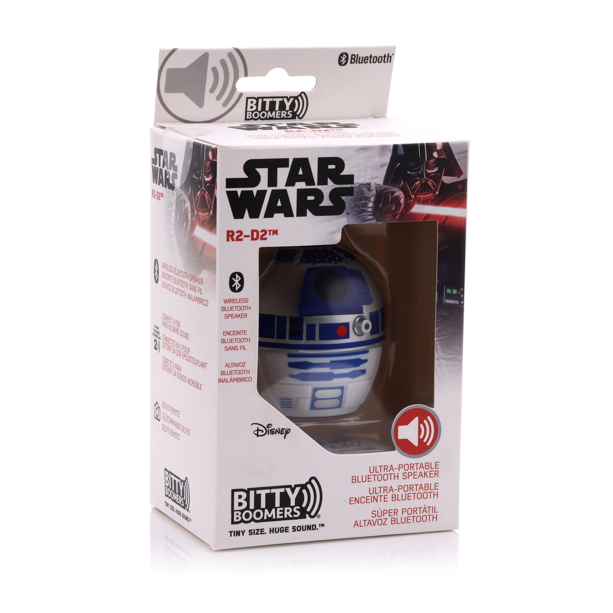 Parlante Bluetooth Portatil R2-D2 Star Wars Bitty Boomers