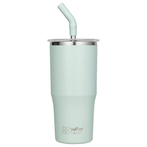 Mug Vaso Térmico Buffer Roques 750 ml + 2 Tapas Sage Green