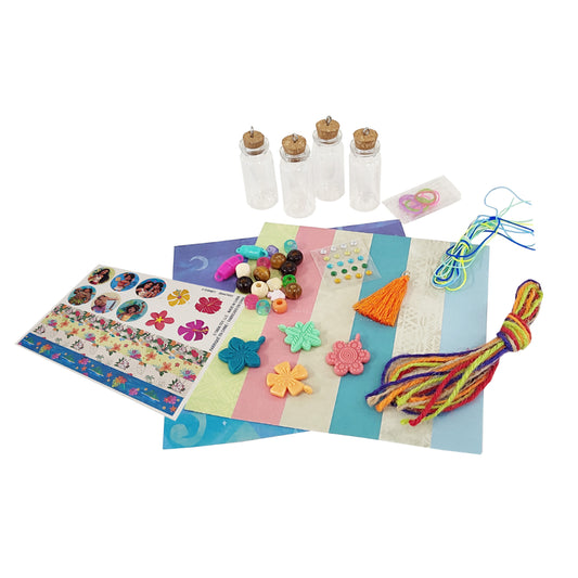 Set Diseño Collares Con Mensaje En Botella Moana