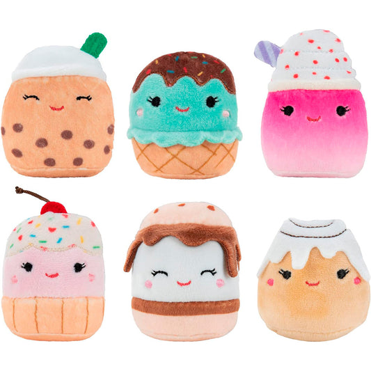 Squishmallows Set 6 Peluches 5 cm