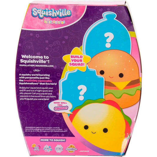 Squishmallows Set 4 Peluches 5 cm