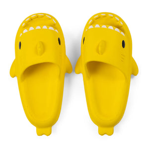 Sandalia Infantil Tiburón Goma Amarillo