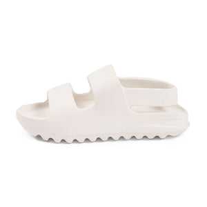 Sandalia Plataforma Goma Blanco