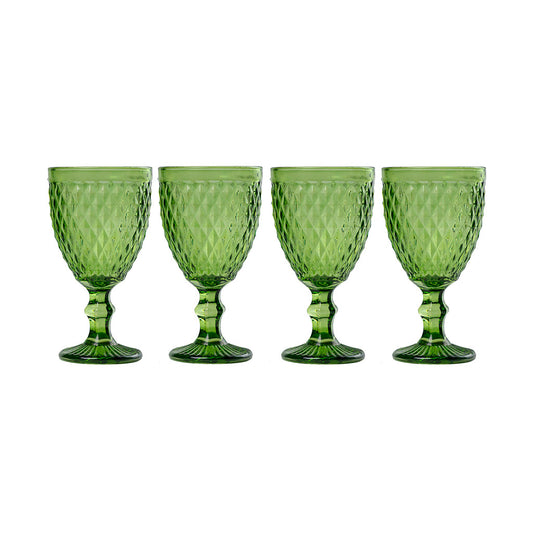 Set 4 Copas 240 Ml Verde