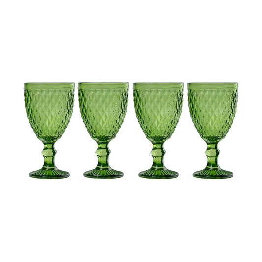 Set 4 Copas 320 Ml Verde