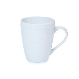 Set 4 Mugs Loza Blanca