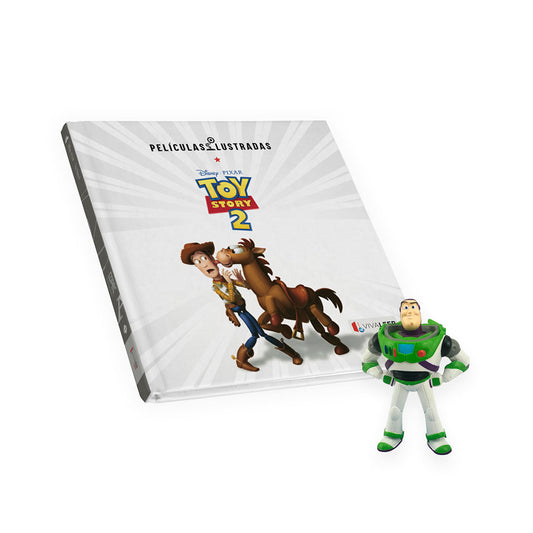 Set Libro Toy Story 2 figura Buzz