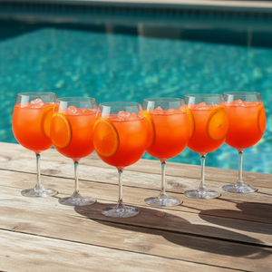 Combo 6 Copas Acrílicas Gin 660 ml — 3 Sets de 2 Unidades