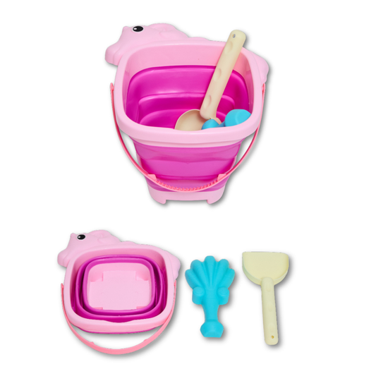 Set Balde Plegable de Unicornio