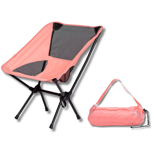 Combo: Silla Camping Plegable Coral + Toalla de Playa Redonda 150 cm. Colores surtidos.