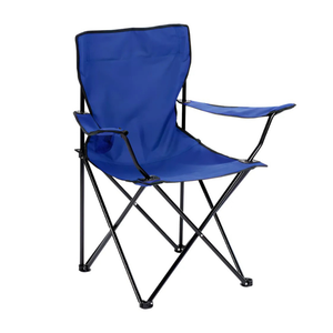 Combo 2 Sillas Plegables Apoya Brazos Celeste y Rojo Navigator