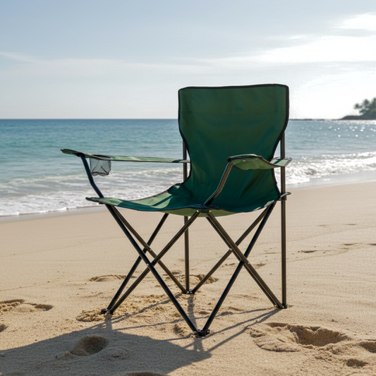 Silla Plegable Apoya brazos Verde Navigator