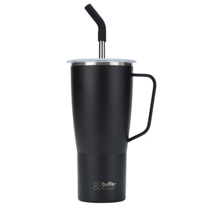 Combo 4 Mug Térmicos Buffer Roques 1Lt + Tapas Intercambiables