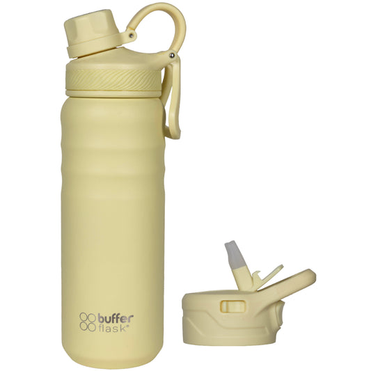 Botella Agua Térmica Yosemite 700ml Acero Inox Agua Fría y Caliente Lemon