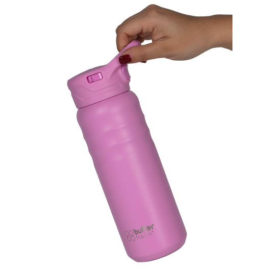 Botella Agua Térmica Yosemite 700ml Acero Inox Agua Fría y Caliente Dani Pink