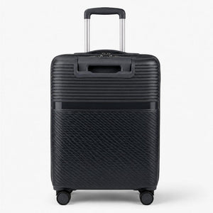 Combo Maleta Negra (S) y Mochila Viaje Viral Cabina 36L Premium Grey.