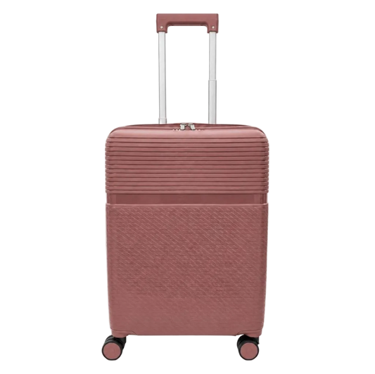 Combo PINK: Maleta Cabina y Mochila Viaje Viral Cabina 40L. Rosado