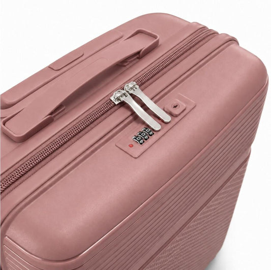 Combo PINK: Maleta Cabina y Mochila Viaje Viral Cabina 40L. Rosado