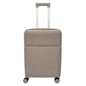 Combo Mochila Viaje Viral Cabina Avión 36L Black y Maleta de Cabina Khaki. Pack Travel