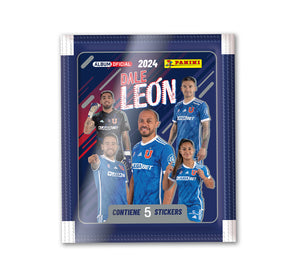 Blister 5 Sobres Universidad De Chile Team 2024