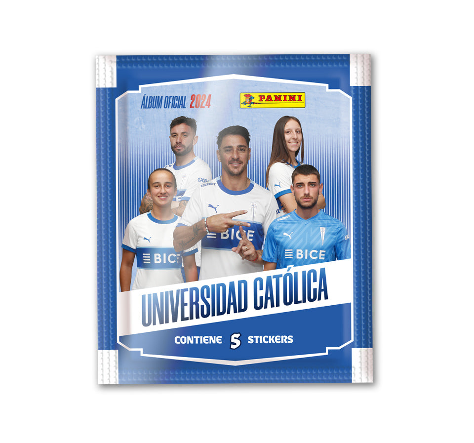 Blister 5 Sobres Universidad Catolica Team 2024