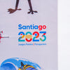 CALCOMANÍAS MASCOTA JUEGOS SANTIAGO 2023
