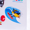 CALCOMANÍAS MASCOTA JUEGOS SANTIAGO 2023