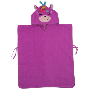 Combo Sandalia Zueco Minnie Rosado Niña + Toalla Poncho Unicornio + Flotadores 3D Minnie + Lentes De Sol Giulia