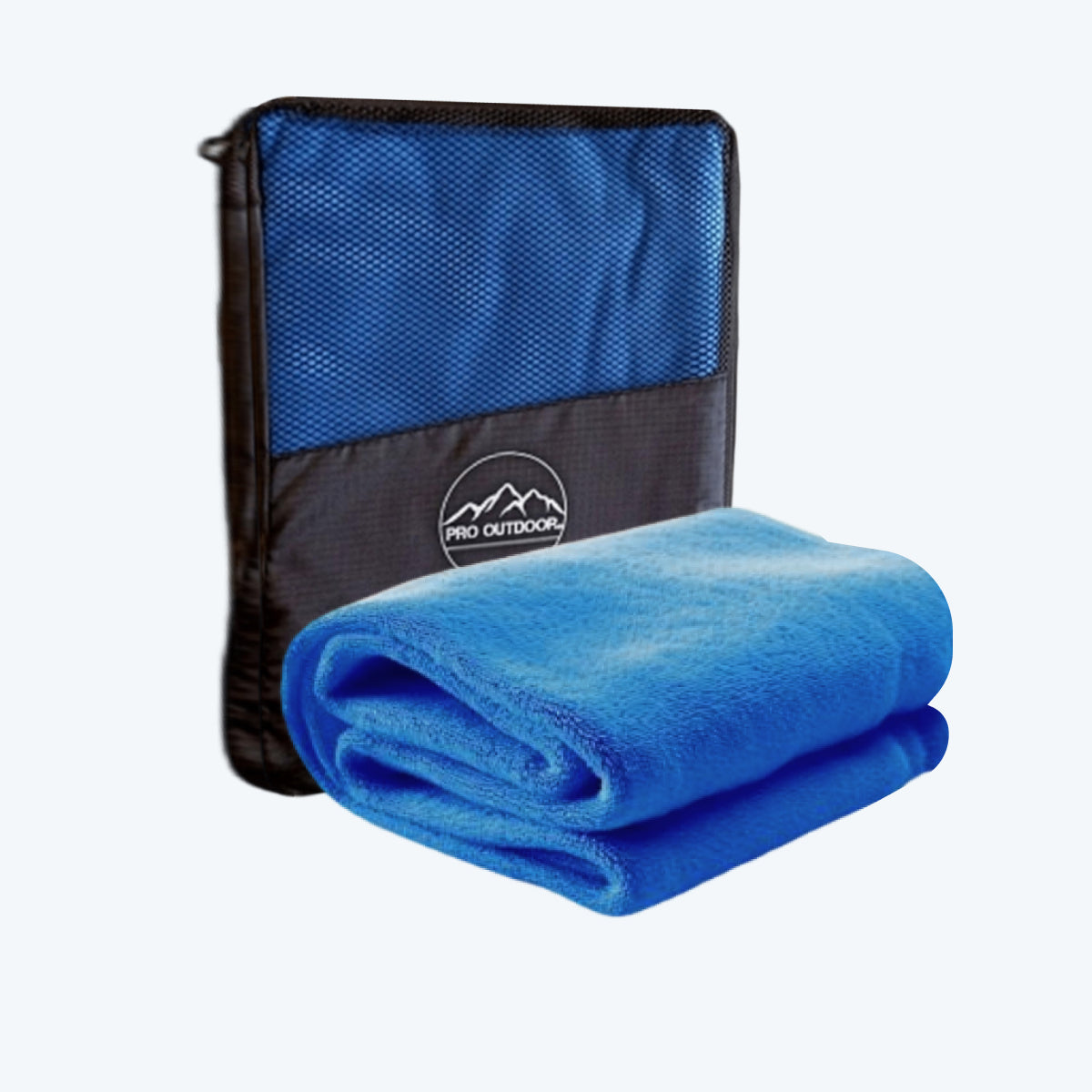 Toallón Microfibra Terry XL 110x150 Cm Azul