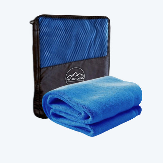 Toallón Microfibra Terry XL 110x150 Cm Azul