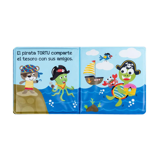 Tortu La Tortuga Pirata (Libros para el Baño)