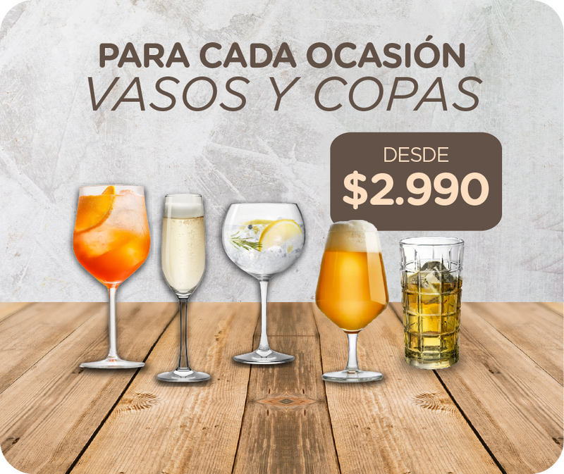Vasos y copas