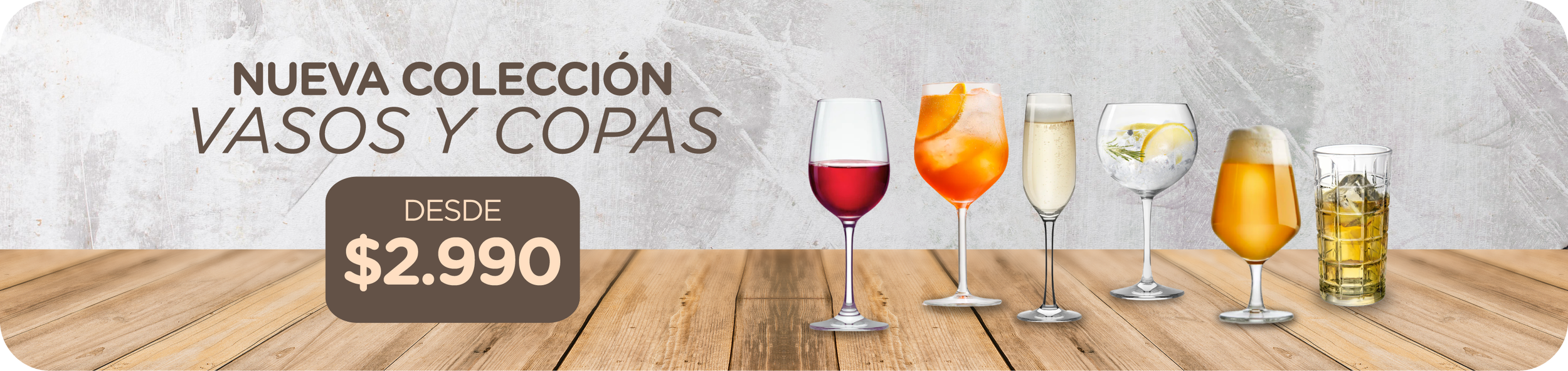 Vasos y copas