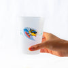 VASO PLÁSTICO MASCOTA SURF JUEGOS SANTIAGO 2023