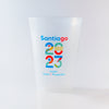 VASO PLÁSTICO MASCOTA TENIS JUEGOS SANTIAGO 2023
