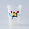 VASO PLÁSTICO MASCOTA PESAS JUEGOS SANTIAGO 2023