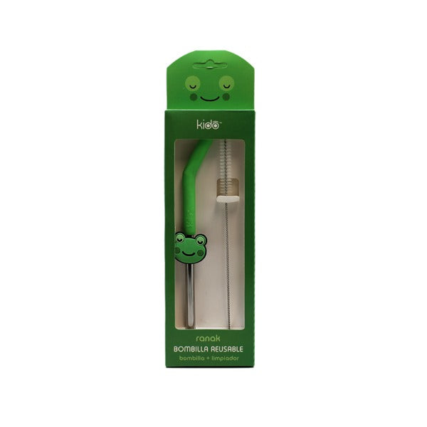 Bombillas Reutilizables Kido - Verde