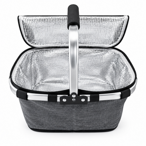 Cooler Plegable 18L Gris Llaima