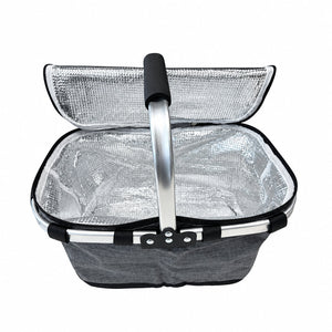 Cooler Plegable 18L Gris Llaima
