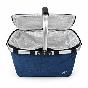 Cooler Plegable 18L Azul Llaima