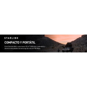 Starlink Mini Kit de Internet Satelital Portátil