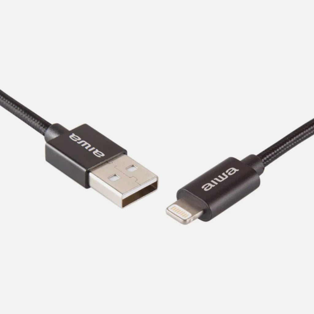 Cable Iphone Lightning Aiwa Negro