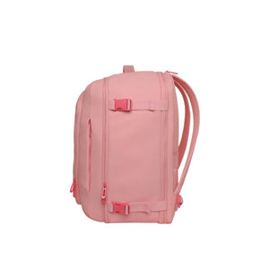 Combo 2 Mochilas de Viaje Viral Llaima Dakota Expandibles 32L Negro + Rosado Repelentes al Agua